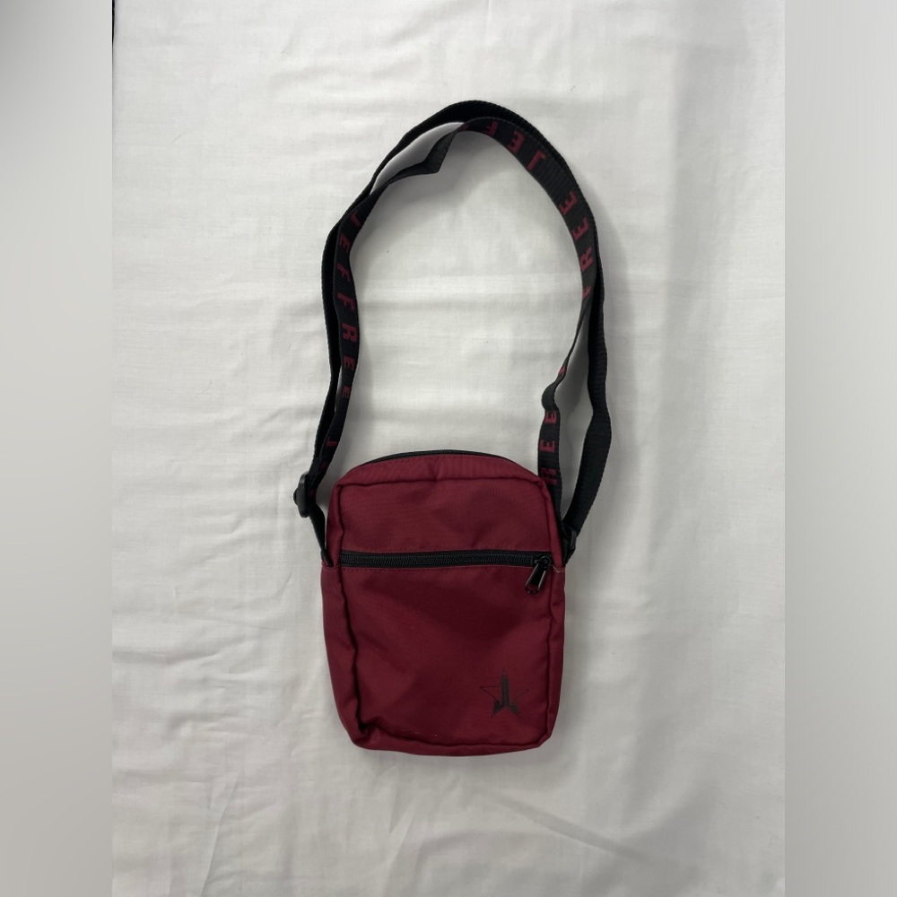 Jeffree Star Exclusive Valentines Maroon Cross Body Bag